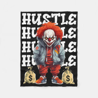Couverture Polaire Hip hop Clown effrayant Hustle argent Urbyn Street