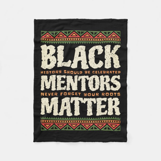 Couverture Polaire Histoire des Noirs Mois Mentors Problème Amérique  (Devant)