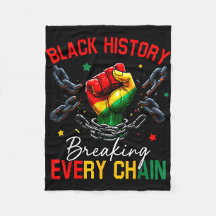 Couverture Polaire Histoire noire brisant chaque chaîne africain