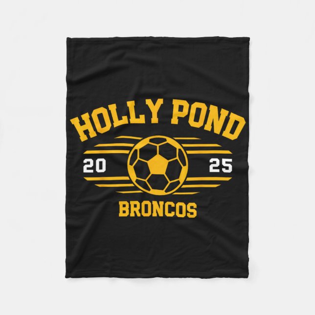 Couverture Polaire Holly Pond Broncos Soccer Byll 2025  (Devant)