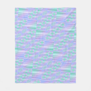 Couverture Polaire Holographique, Multi-couleur, Sherpa motif, couver