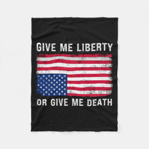 Couverture Polaire Homme Ide Drapeau Américain Vers Le Bas Donner Lib