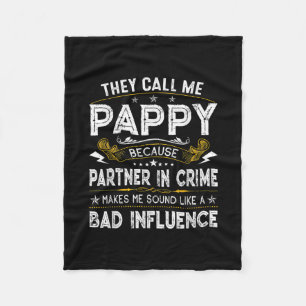 Couverture Polaire Hommes qu'ils m'appellent Pappy Papa Drôle Idée Pè