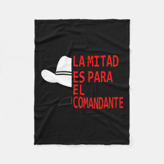 Couverture Polaire Honduras La Mitad Es Para El Comandante