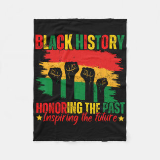 Couverture Polaire Honoring Past Inspiring Future Black History Pride