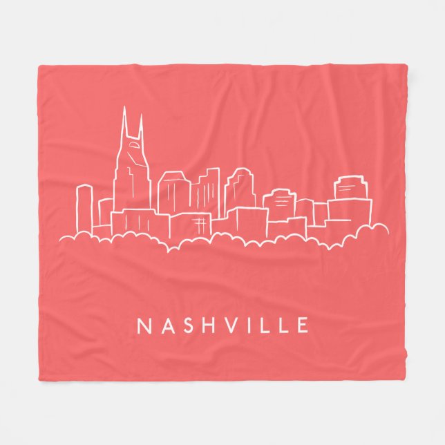 Couverture Polaire Horizon de Nashville (Devant (Horizontal))