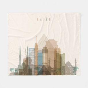Couverture Polaire Horizon de ville du Caire, Egypte  