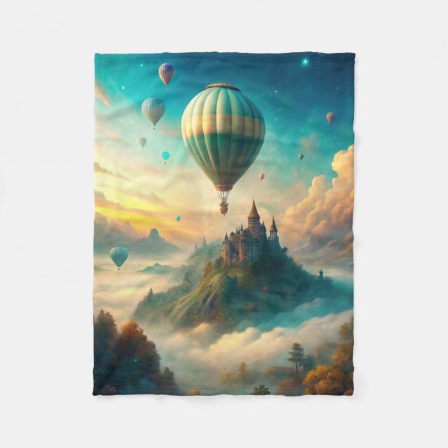 Couverture Polaire Hot Air Balloons (Devant)