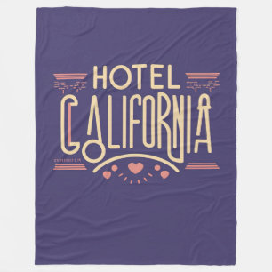 COUVERTURE POLAIRE HOTEL CALIFORNIA EAGLES ICONIC SONG TITLE