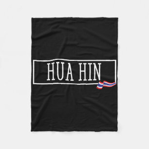Couverture Polaire Hua Hin Thaïlande Souvenir Siam Prathet Femmes tha