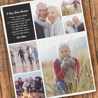 Couverture Polaire Hug Du Ciel Photo Collage Sympathie