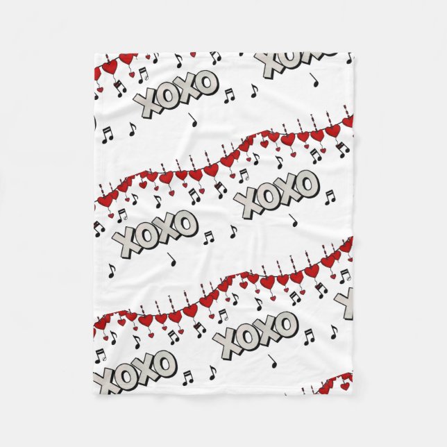 Couverture Polaire Hugs and Kisses Fleece Blanket (Devant)