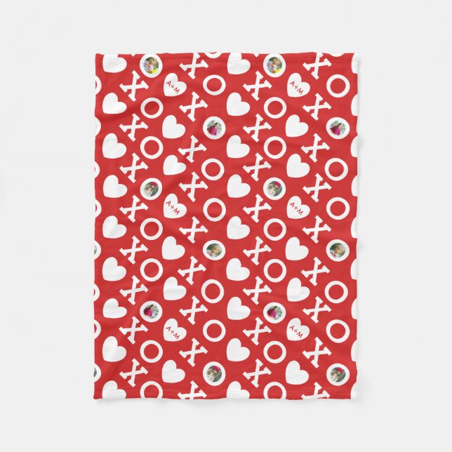 Couverture Polaire Hugs & Kisses Fleece Jeter (Devant)