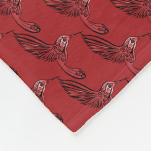 Couverture Polaire Hummingbirds II