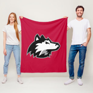 Couverture Polaire Huskies du nord de l'Illinois