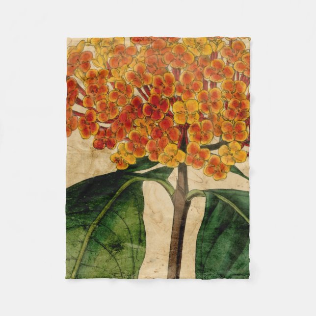 Couverture Polaire I floral vibrant (Devant)