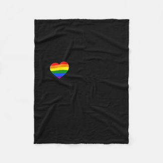 Couverture Polaire I Love Hot Dads Lgbt Edition