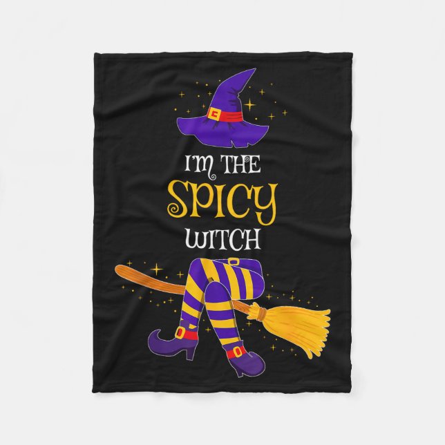 Couverture Polaire I’m The Scy Witch Family Matching Costume Hallowee (Devant)