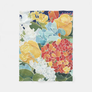 Couverture Polaire II floral de minuit
