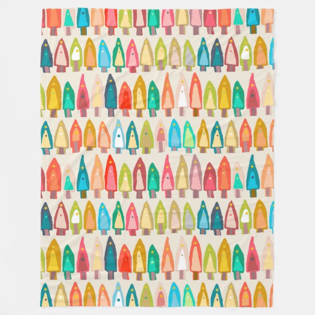 Couverture Polaire Ikat (Devant)