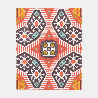Couverture Polaire Ikat Aztec : Textes à rayures ethniques