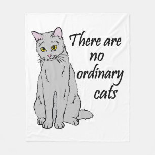 Couverture Polaire Il N'Y A Pas De Chats Ordinaires