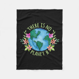 Couverture Polaire Il N'Y A Pas De Planète B À Part Mère Terre Amour