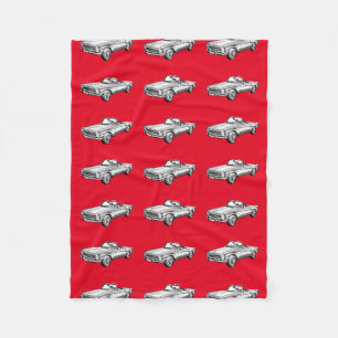Couverture Polaire Illustration convertible de voiture du benz 280 SL