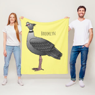Couverture Polaire illustration de dessin animé d'oiseau crieur du Su