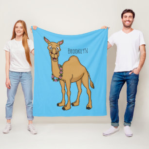 Couverture Polaire Illustration de dromadaire