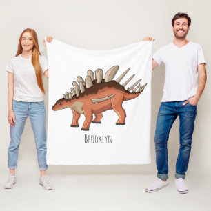 Couverture Polaire Illustration de Kentrosaurus