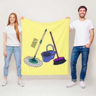 Couverture Polaire Illustration de la bande dessinée Broom & mop