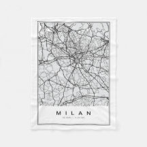 Illustration de la carte de Milan