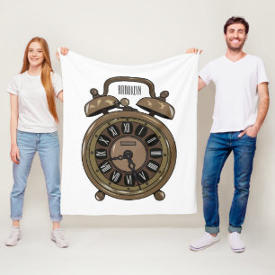 Couverture Polaire Illustration de l'horloge d'alarme