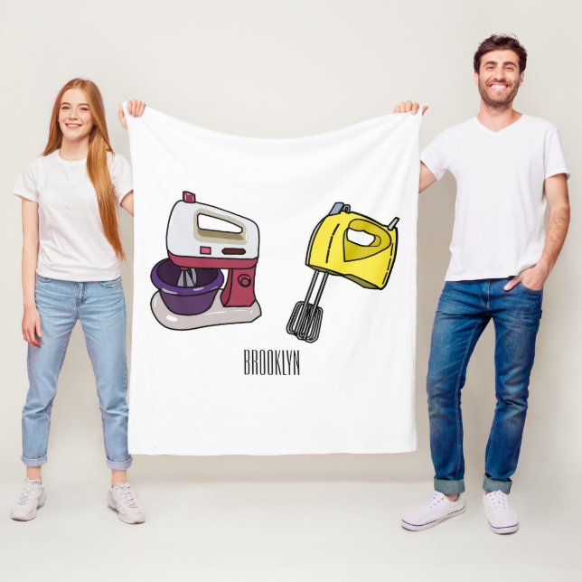 Couverture Polaire Illustration du mixer (En situation)