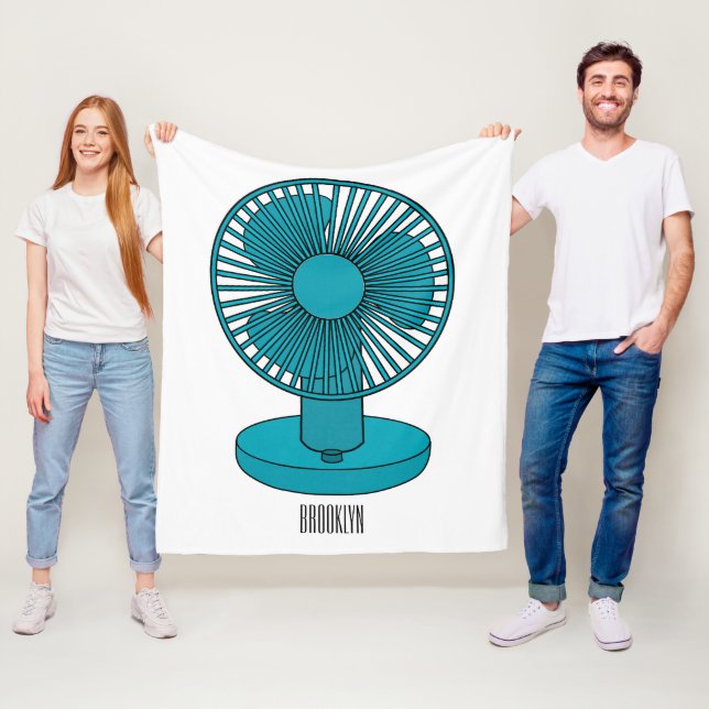 Couverture Polaire Illustration du ventilateur (En situation)