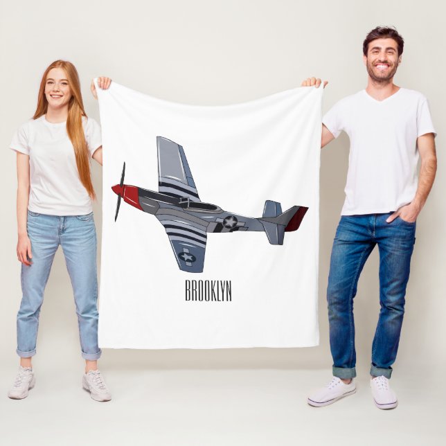 Couverture Polaire Illustration d'un avion de chasse-bombardier (En situation)