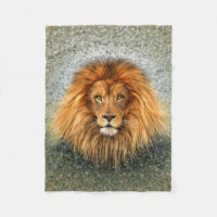 Image d'art de peinture de photographie de lion