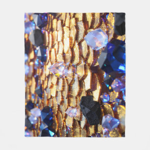 Couverture Polaire Imaginaire de luxe Gemstone Abstrait
