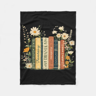 Couverture Polaire Imaginaire Drama Tragédie Livre Floral Subtle Anti