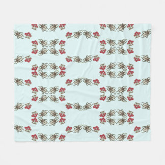Couverture Polaire Impressionniste Coléoptère & Motif Aquarelle Ceris
