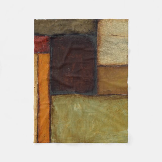 Couverture Polaire Impressionniste d'automne par Jennifer Goldberger (Devant)