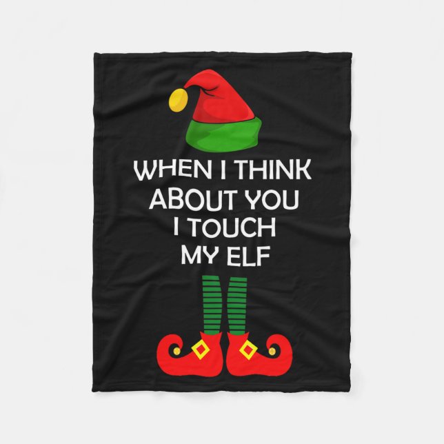 Couverture Polaire Inappropriate Christmas Shirt Funny Xmas  (Devant)