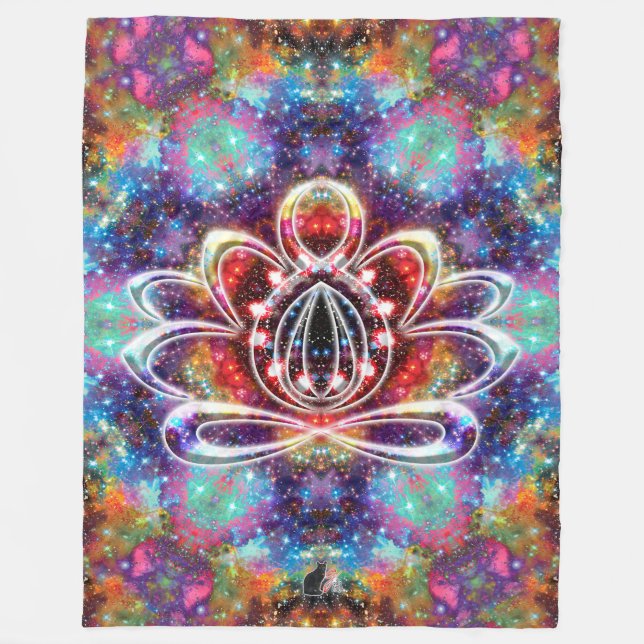 Couverture Polaire Incandescence Zen (Devant)