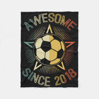 Couverture Polaire Incroyable depuis l'anniversaire de football rétro