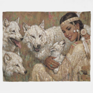 Couverture Polaire INDIEN MADIEN et LOUEURS