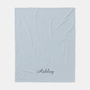 Couverture Polaire Intemporel - Blue Mist Nom Fleece Blanket