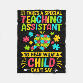 Couverture Polaire It Take A Special Teaching Istant To Hear What A C