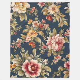 Couverture Polaire Italien Exquis Beau Modèle Floral