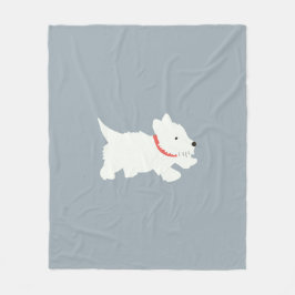 Couverture Polaire Izzie The Westie